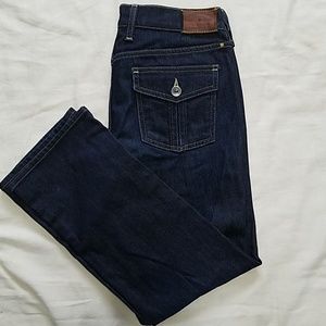 Lucky Brand Janet sweet n straight crop jeans